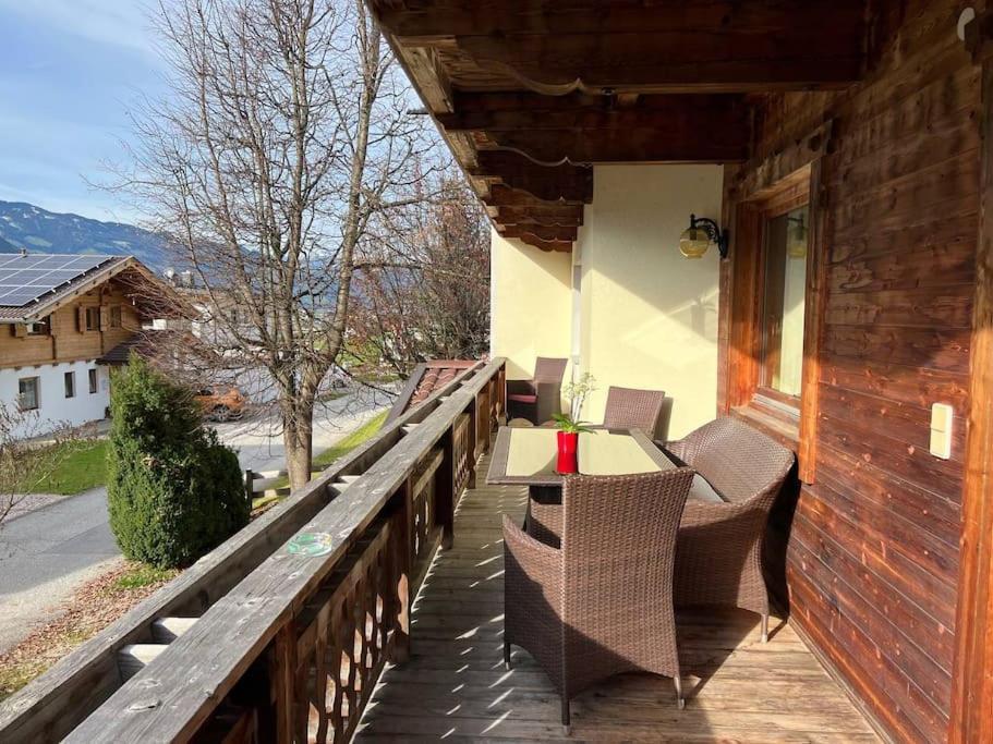Ferienwohnung Gamsbock Panorama View Balkon, Gartensauna, Garten, Grillplatz Stumm Exterior foto