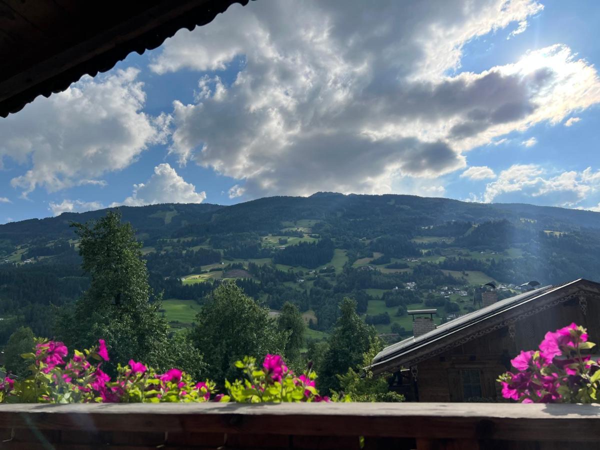 Ferienwohnung Gamsbock Panorama View Balkon, Gartensauna, Garten, Grillplatz Stumm Exterior foto