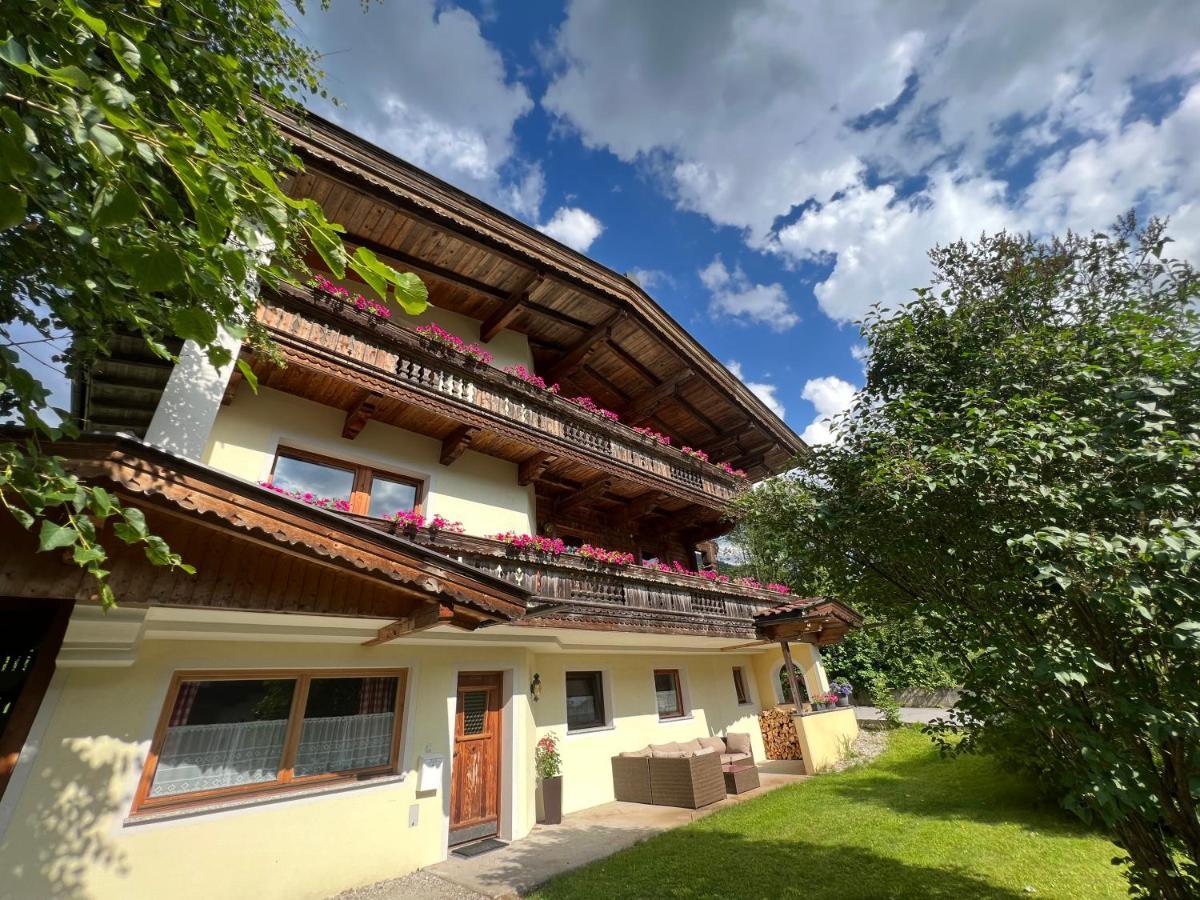 Ferienwohnung Gamsbock Panorama View Balkon, Gartensauna, Garten, Grillplatz Stumm Exterior foto